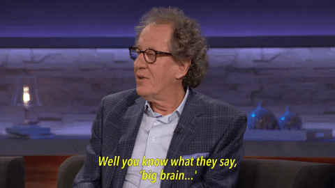 Big Brain Netflix GIF by Chelsea Handler - Find & Share on GIPHY