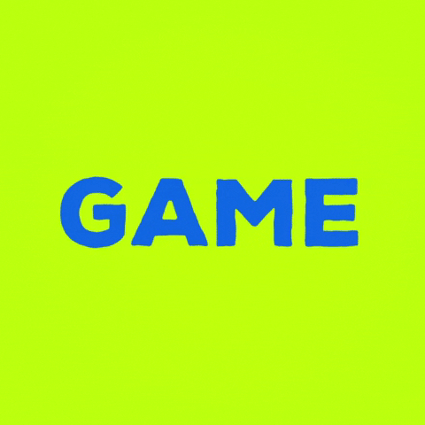 Game Over Typography GIF by Feibi McIntosh