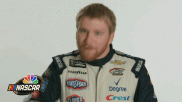chris buescher pew GIF by NASCAR on NBC