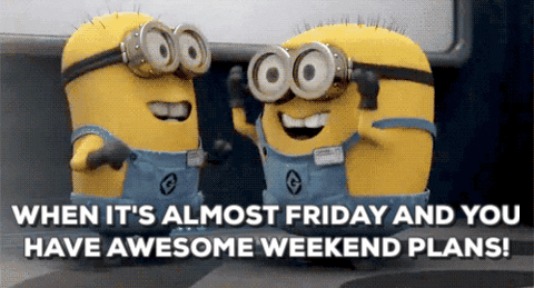 Minion-happy-friday GIFs - Get the best GIF on GIPHY