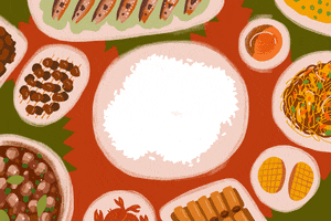 Asian American Food GIF by GIPHY Studios Originals