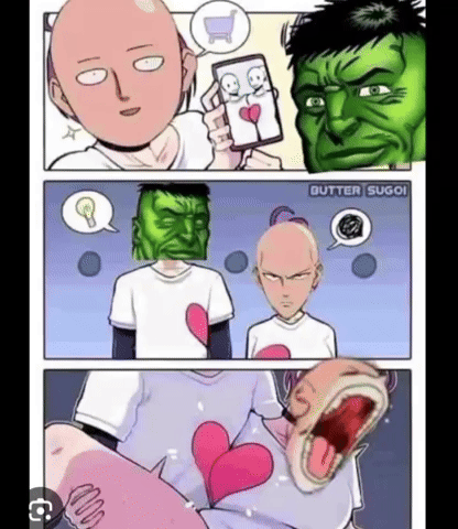 Goku Vs Saitama Xemir GIF