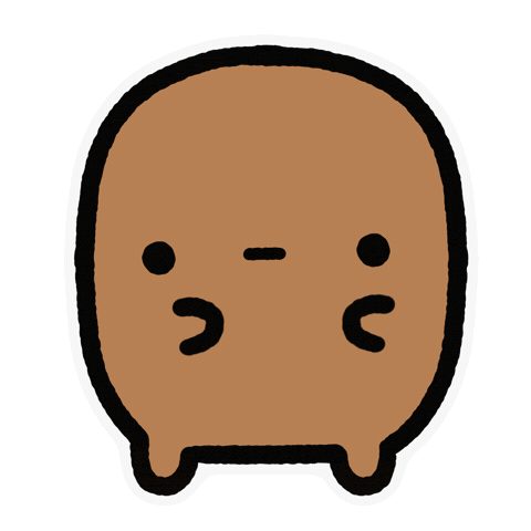 Thumbs Up Tired Sticker by Sad Potato Club
