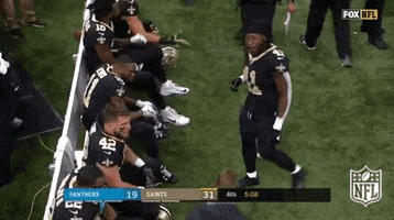 new orleans saints airheads GIF by NFL