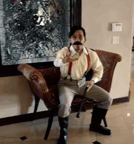 Who Killed Markiplier Wilford Warfstache GIF