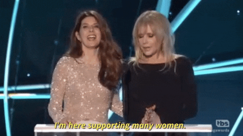 marisa tomei im here supporting many women GIF by SAG Awards