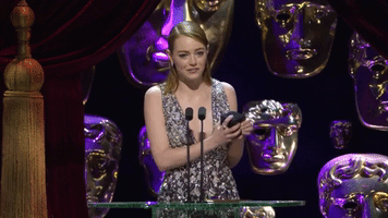 emma stone speech GIF by BAFTA