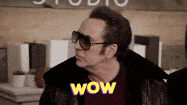 Nicolas Cage Wow GIF by IMDb