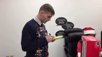 Christmas Wrapping Wake County GIF