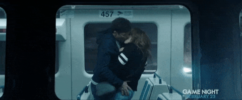 kissing rachel mcadams GIF by Game Night Movie