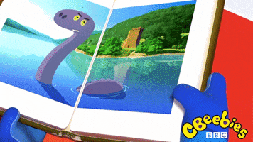 Loch Ness Lol GIF by CBeebies HQ