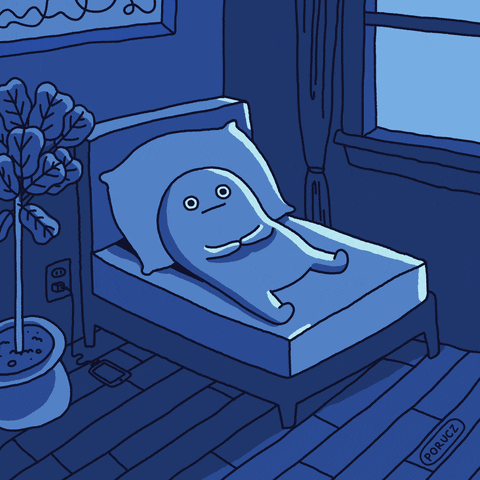 Lonely Gute Nacht GIF by Michelle Porucznik - Find & Share on GIPHY