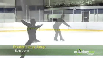 Figure Skating Salchow GIF