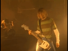 Kurt Cobain 90S Music GIF