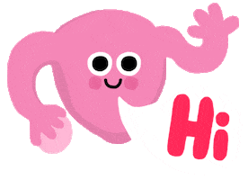 Happy Uterus Sticker