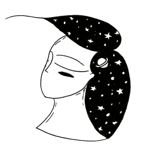 Star Explore Sticker