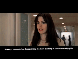 disappointed the devil wears prada GIF
