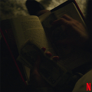 Money Book GIF by NETFLIX - Find & Share on GIPHY