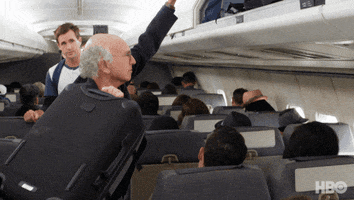 traveling season 9 GIF by Curb Your Enthusiasm