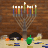 Festival Of Lights Hanukkah GIF by Chabad.org