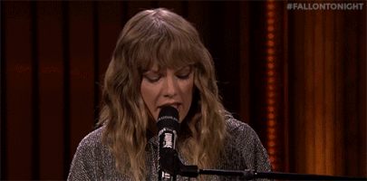 Taylor Swift Musicalperformance GIF by The Tonight Show Starring Jimmy Fallon