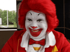 ronald mcdonald fun GIF by McDonald's CZ/SK's CZ/SK