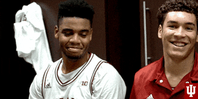 Happy College Sports GIF by Indiana Hoosiers