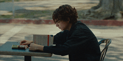 timothee chalamet smoking GIF by A24