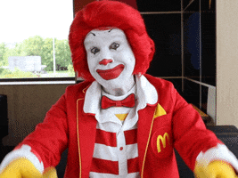 rejected ronald mcdonald GIF by McDonald's CZ/SK
