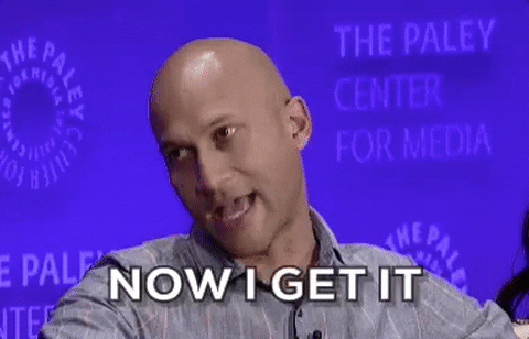 now i get it keegan-michael key GIF by The Paley Center for Media