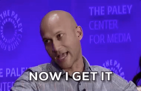 Now I Get It Keegan-Michael Key GIF by The Paley Center for Media ...