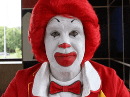 Ronald Mcdonald Reaction GIF by McDonald's CZ/SK's CZ/SK