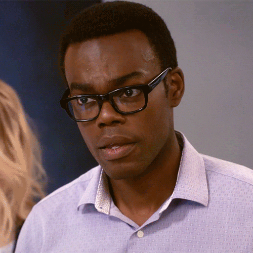 William Jackson Harper Nod GIF by The Good Place