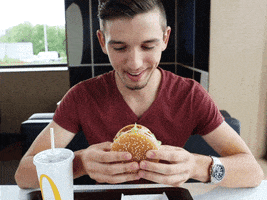 happy burger GIF by McDonald's CZ/SK