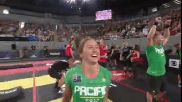 excited crossfit games GIF by CrossFit Inc.