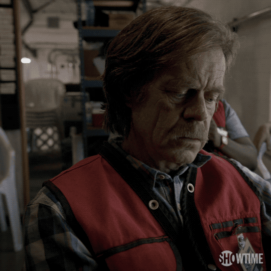 william h macy take notes GIF by Showtime