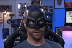 batman mask GIF by Hyper RPG