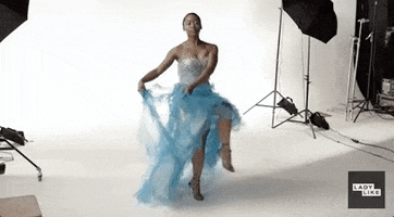 Ladylike Tries Being Models With Miss J Alexander GIF by BuzzFeed