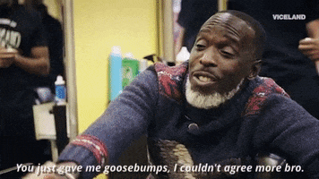 Michael K Williams Agree GIF by HUANG'S WORLD