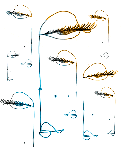 Eyes Flowers GIF by katrikoivula