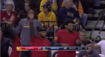 layup nba atlanta hawks taurean prince GIF
