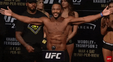 weigh in ufc 209 GIF by UFC