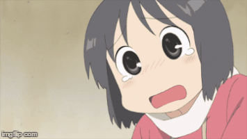 Scarlet_91 shinonome nano nichijou GIF