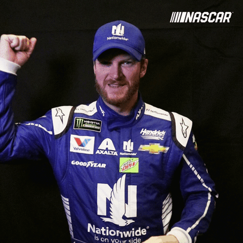 excited dale earnhardt jr GIF by NASCAR
