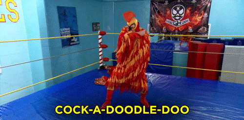 lucha libre conan obrien GIF by Team Coco