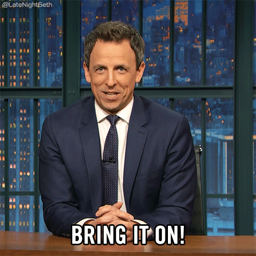 Seth Meyers Lets Fight About It GIF by Late Night with Seth Meyers - Find & Share on GIPHY