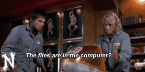 The Files Are In The Computer GIFs - Get the best GIF on GIPHY