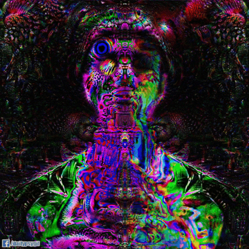 art distort GIF by Psyklon