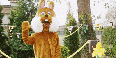 gute arbeit frohe ostern GIF by funk
