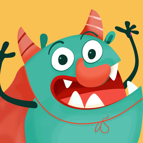 karenvranken #illustration #karenvranken #optimistic #monstrouslyoptimisic GIF